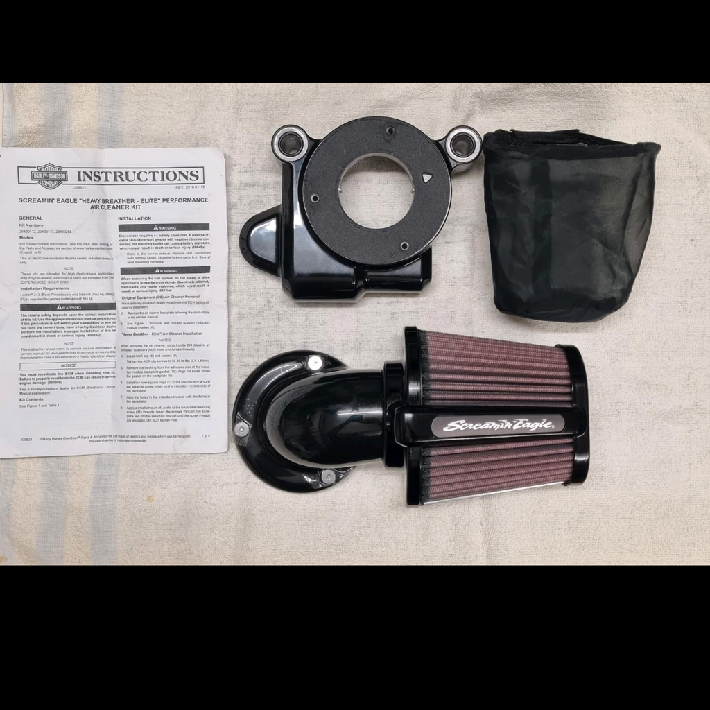 Harley Davidson Screamin Eagle Heavy
 Havalandırma hava filtresi