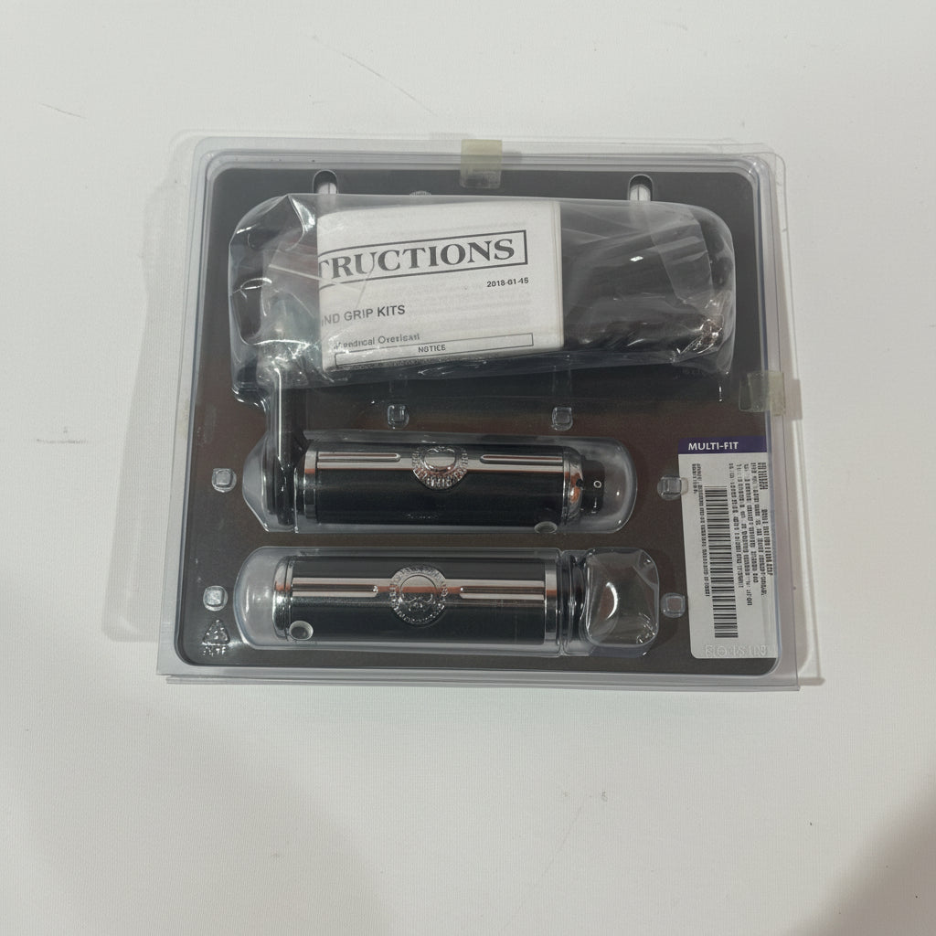 2. el Willie G Skull Hand Grips heated black