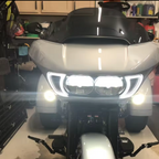 LED Blinker Scheinwerfer Akzente Für Harley Road Glide ST FLTRXST Ultra CVO/SE FLTR 2015-2025