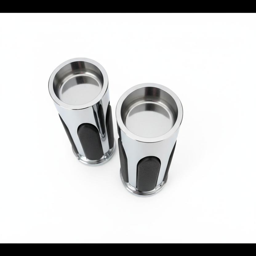 Harley Touring Softail Dyna Elektronik Gaz Kelebeği Gidon Tutamağı için 1" Yumuşak Dokunuşlu Konforlu CNC İşlenmiş Motosiklet Gidon Tutamağı