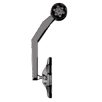 HIGHSIDER pro handlebar end mirror Victory-RIM Black with LED indicator