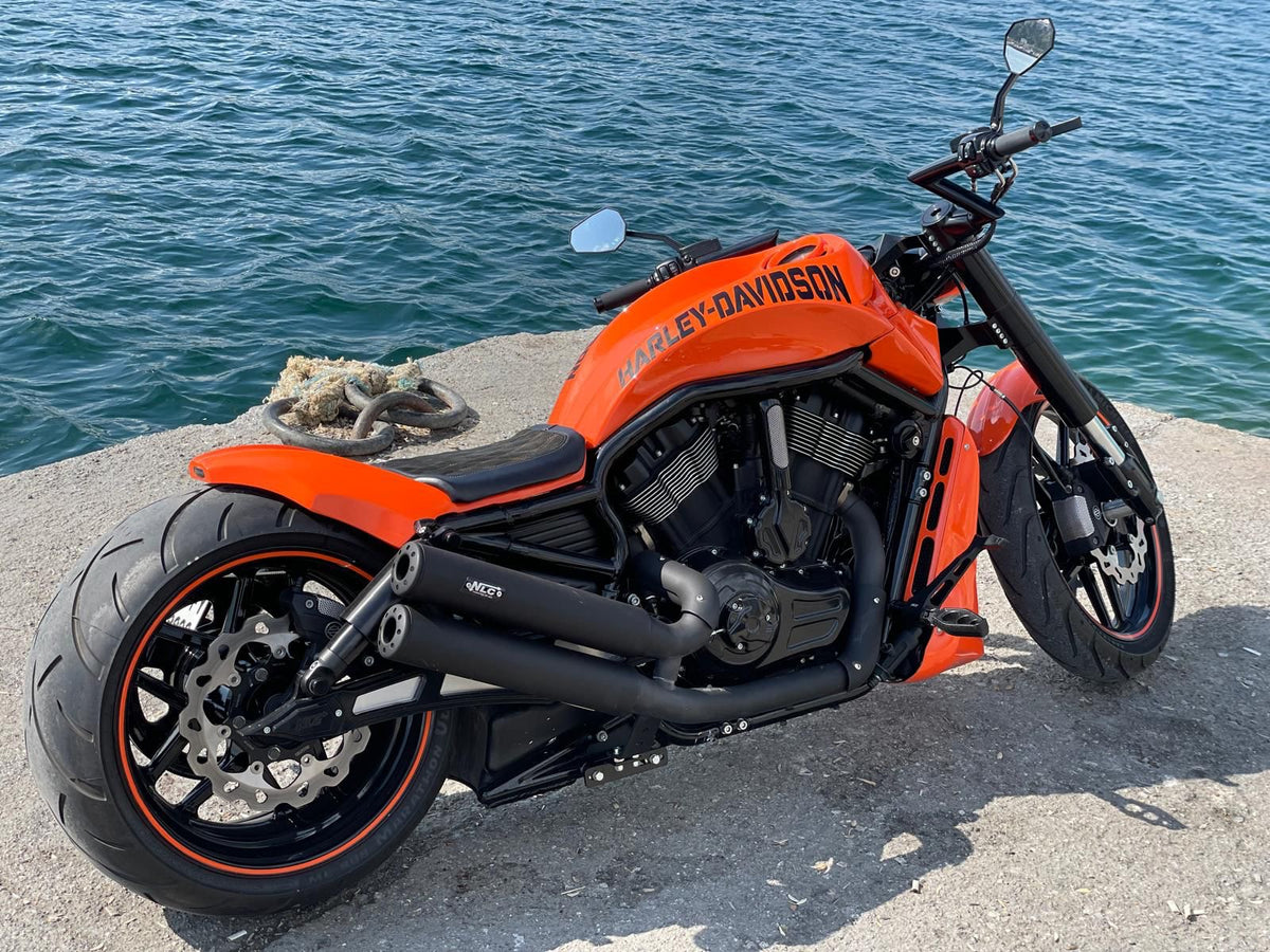 V-Rod Aluminiumschwinge „Cut Out“