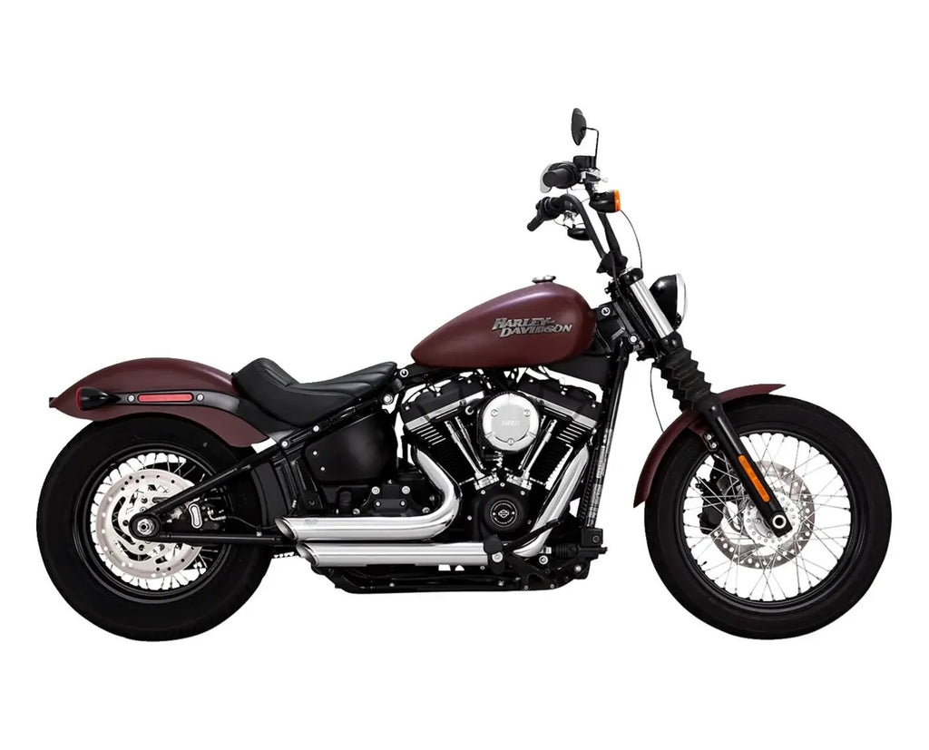Vance & Hines Shortshots Staggered PCX siyah/krom