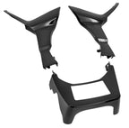 Glanz Schwarz Verkleidung Spoiler Abdeckung Für Harley Touring Road Glide 17-23