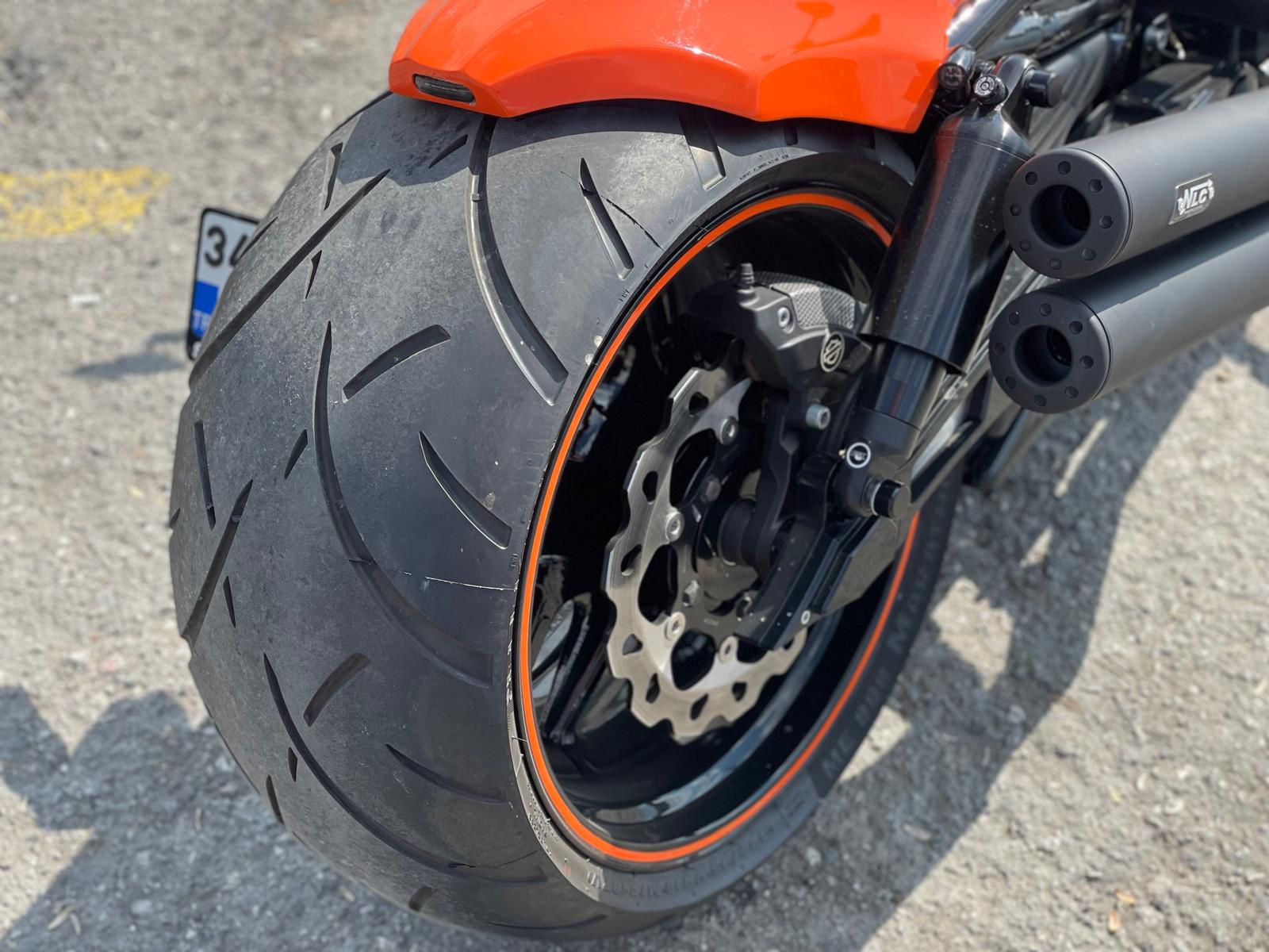 Arka çamurluk V-Rod, Night Rod Special 2007-2017