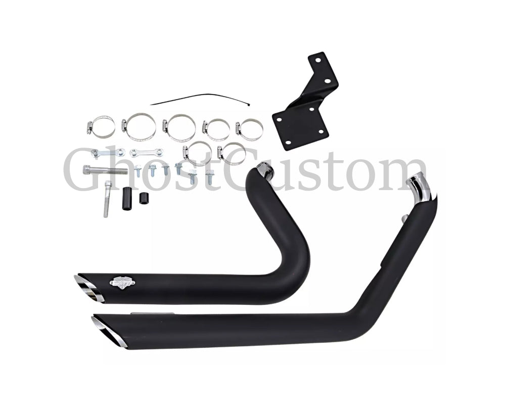 Vance & Hines Shortshots Staggered Schwarz